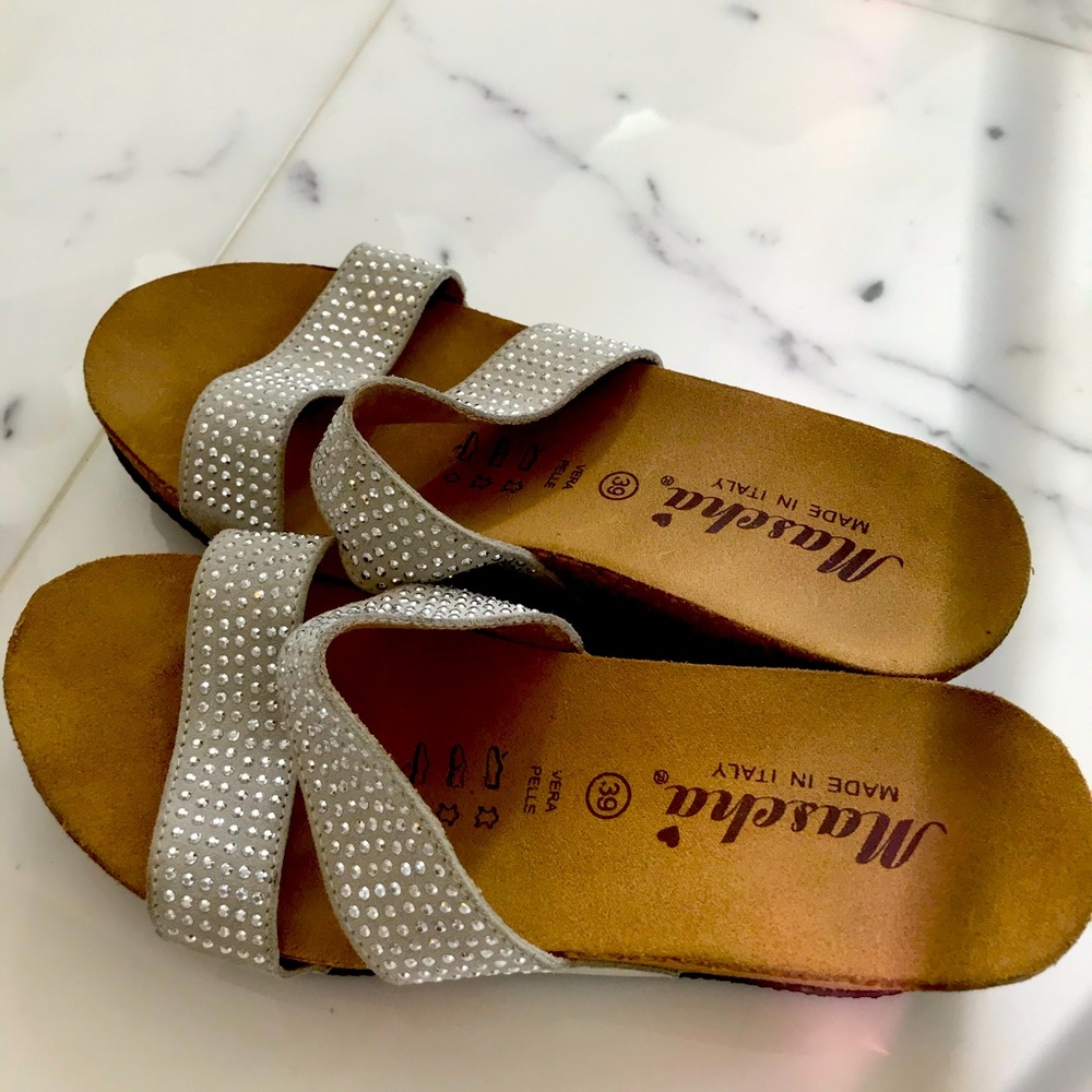 Mascha wedge cork heel from Italy